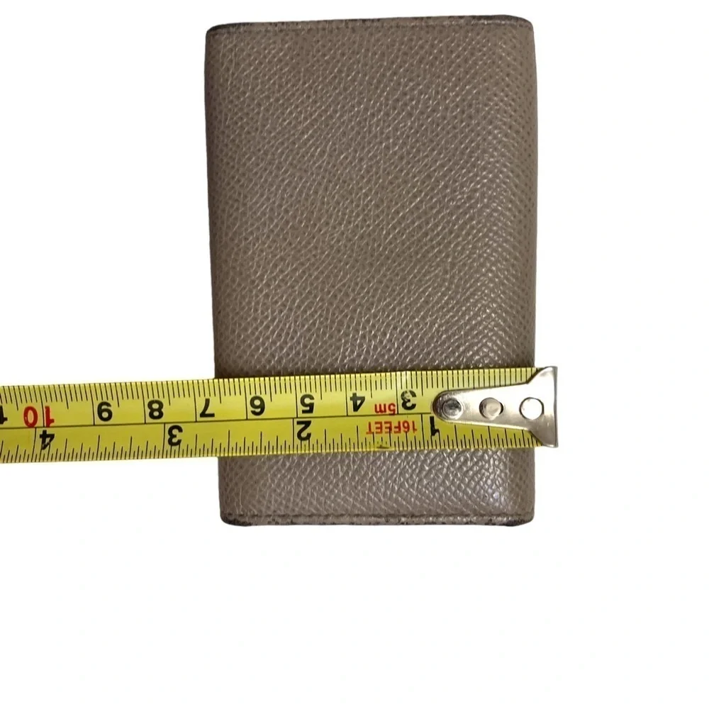 Bulgari gray taupe key holder
